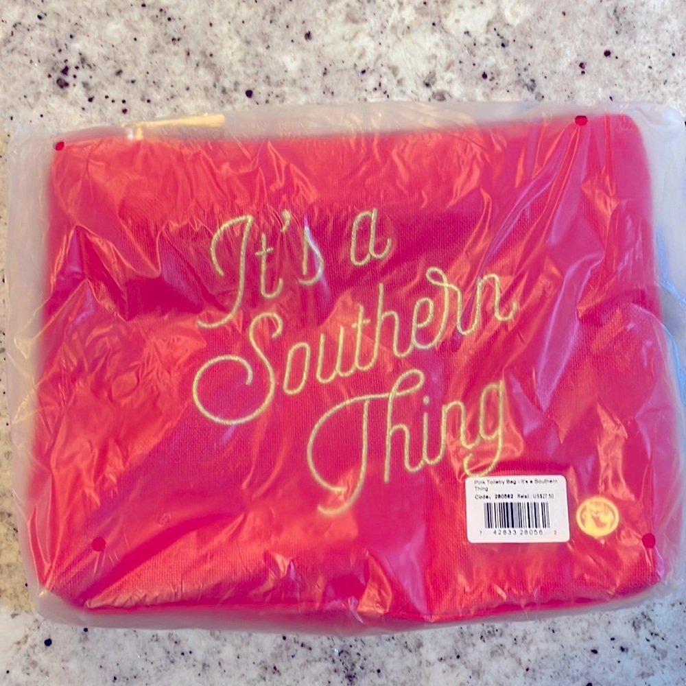 Brand new Spartina cosmetic bag